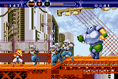 Gunstar Future Heroes screenshot 3 for GameBoy Advance